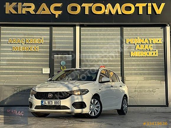 350 BİN PEŞİNAT İLE 2018 EGEA 1.6 OTOMATİK