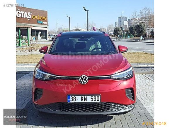 KAAN Otomotiv'den Mercan Kırmızı ID4 Sıfır Ayarında %20 Kdv