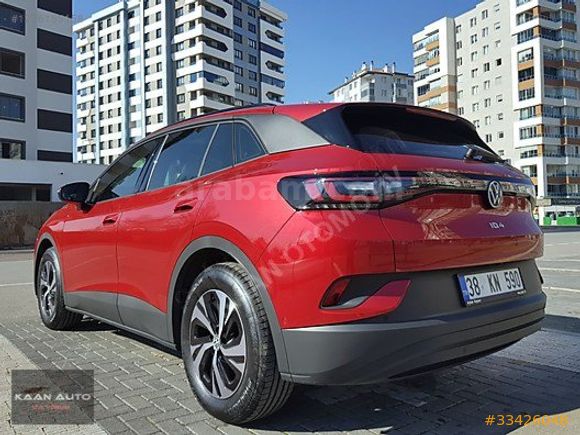 KAAN Otomotiv'den Mercan Kırmızı ID4 Sıfır Ayarında %20 Kdv