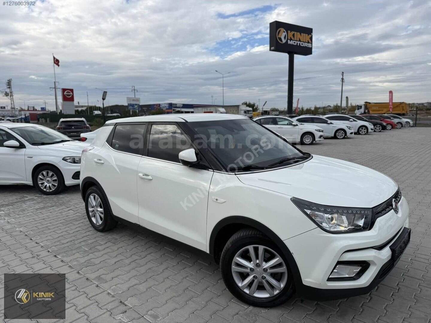 Galeriden KGM SsangYong Tivoli 1.6 D Platinum 2018 Model Tekirdağ 82.500 km Beyaz 1