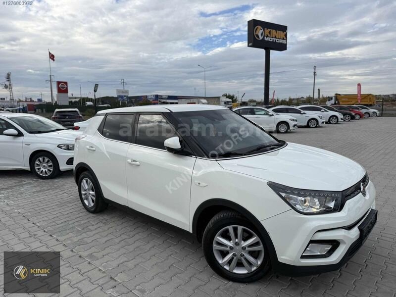 Galeriden KGM SsangYong Tivoli 1.6 D Platinum 2018 Model Tekirdağ 82.500 km Beyaz