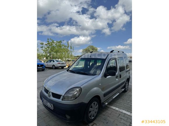 Yeni vizeli, Değişensiz, Boyasız Renault Kangoo