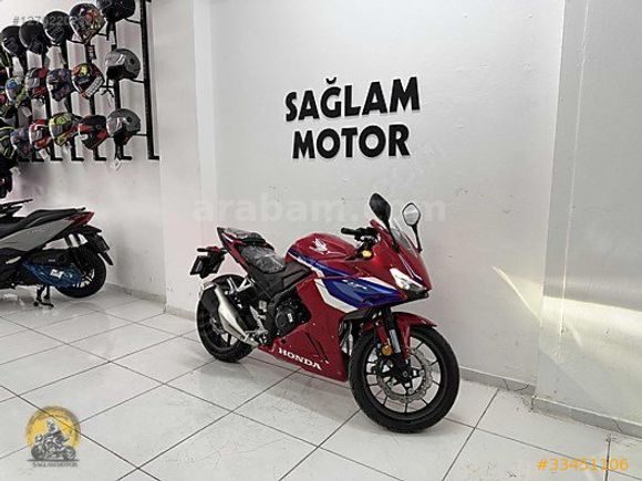 SAĞLAM MOTOR 2025 HONDA CBR 500 R 182BİN PEŞİN 400BİN 12 TAKSİT