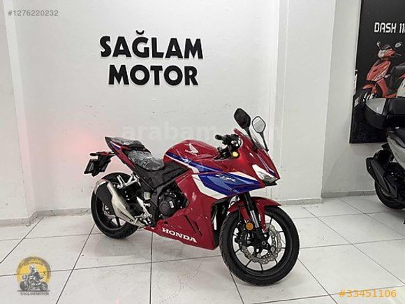 SAĞLAM MOTOR 2025 HONDA CBR 500 R 182BİN PEŞİN 400BİN 12 TAKSİT