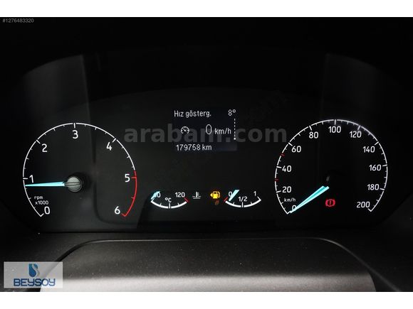 BÜYÜKSOYLU BEYSOY'DAN 2020 TRANSİT CUSTOM VAN 320 S TREND 2+1
