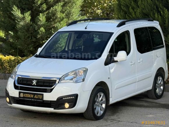 Galeriden Peugeot Partner 1.6 BlueHDI Allure 2018 Model Gaziantep
TAKAS OLUR 
