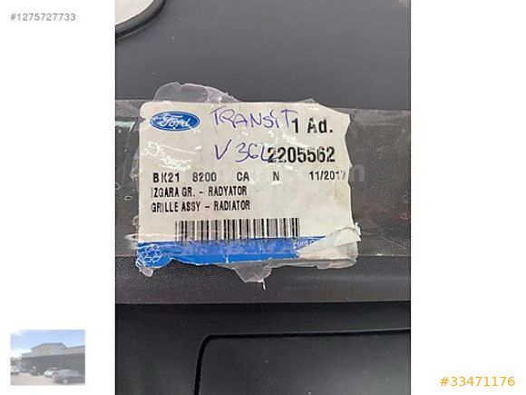 FORD TRANSİT ( CUSTOM ) ÖN PANJUR 2205562