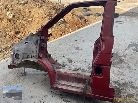 WV TRANSPORTER T4 1994 - 2003 SOL ÇEYREK DİREK KAPI ÇERÇEVESİ