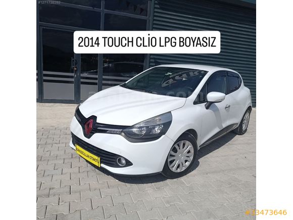 2014 Clio boyasız hatasız LPG'li