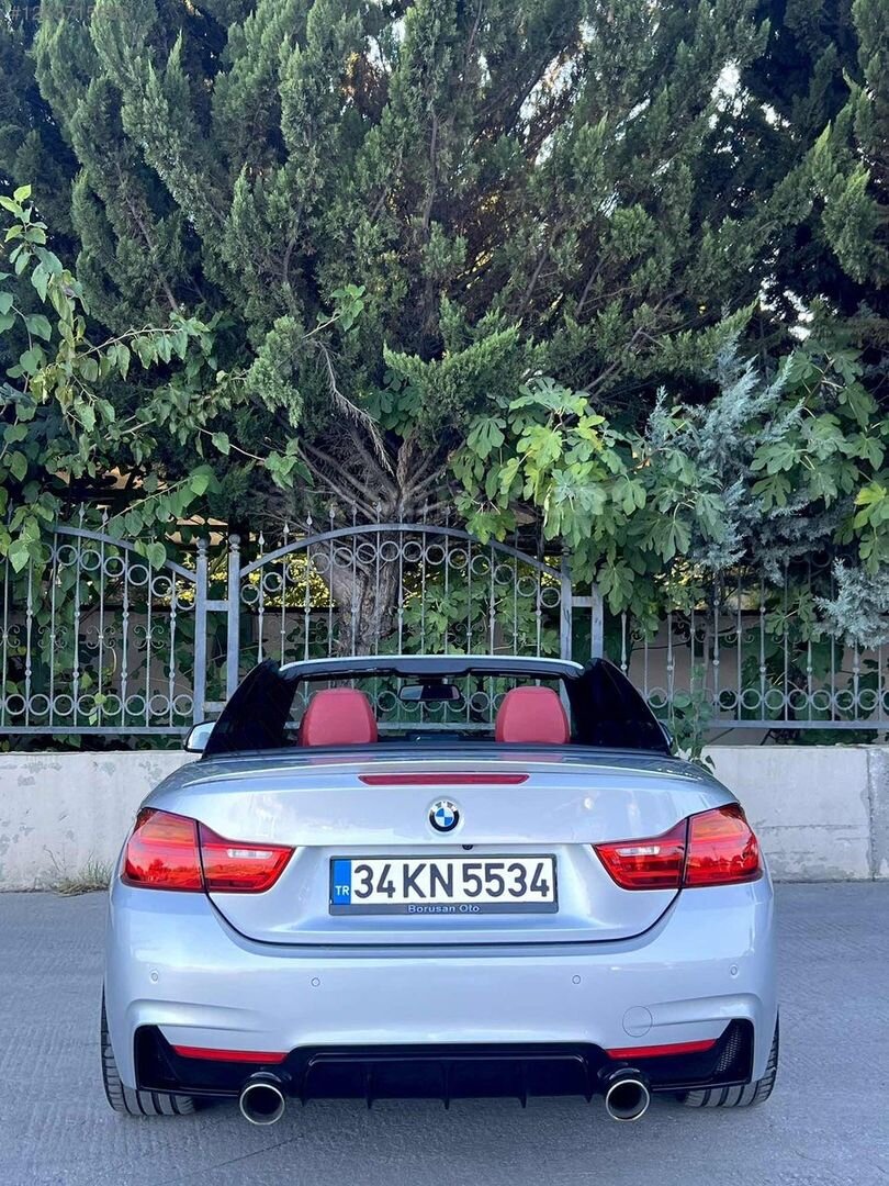 Galeriden BMW 4 Serisi 420d M Sport 2015 Model Antalya 179.000 km Gri 5