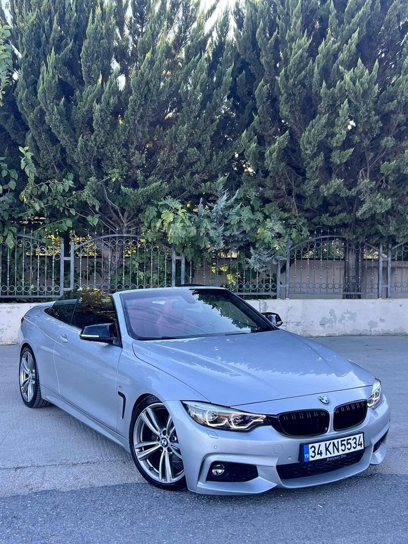Galeriden BMW 4 Serisi 420d M Sport 2015 Model Antalya 179.000 km Gri 2