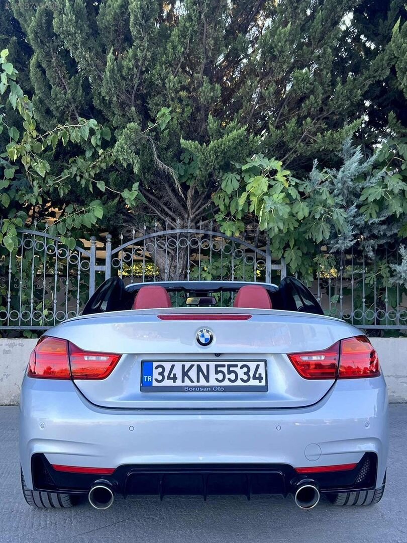 Galeriden BMW 4 Serisi 420d M Sport 2015 Model Antalya 179.000 km Gri 6