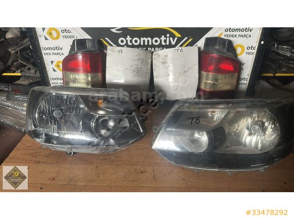 VW TRANSPORTER T6 FAR STOP TAKIM ORJİNAL