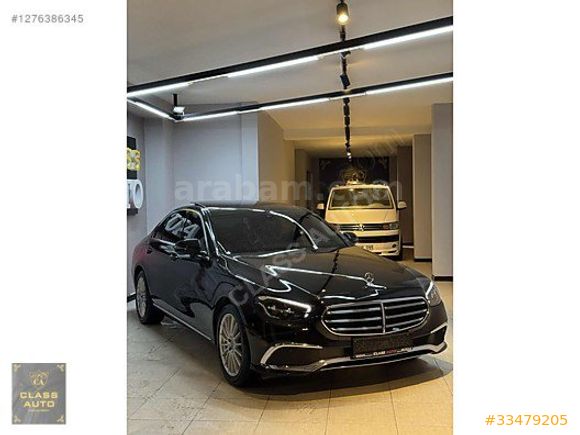 CLASS AUTO - 2023 MERCEDES E200D EXCLUSVE HATASZ BOYASZ TRAMRSİZ