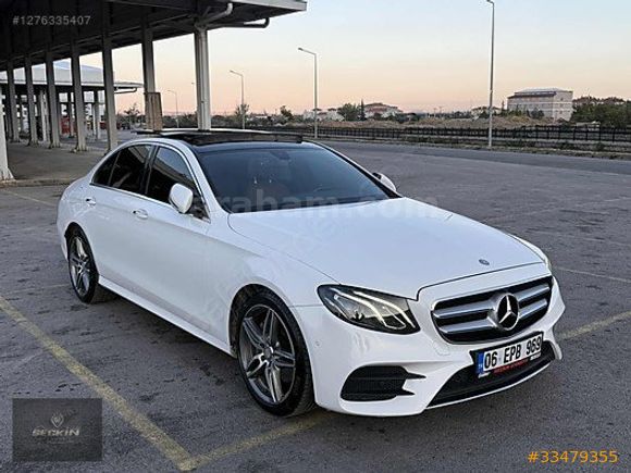 SEÇKİN OTOMOTİV'DEN 2016 MODEL E 220 D HATASIZ BOYASIZ
