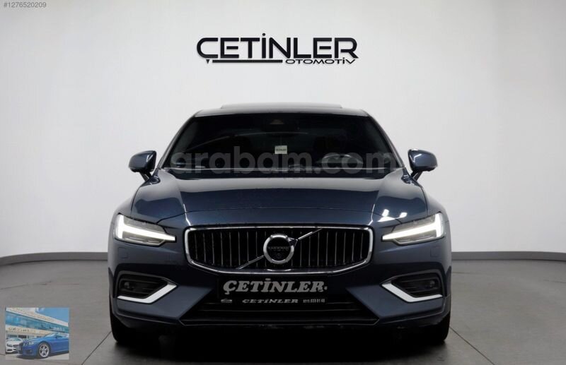 ÇETİNLERDEN 2020 VOLVO S60 2.0 B5 MAVİ İÇİ TABA HATASIZ BOYASIZ