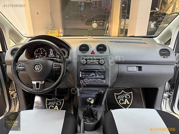CLASS AUTO - 2012 VW CADDY 1.6 TDİ COMFORTLİNE HATASIZ MASRAFSIZ