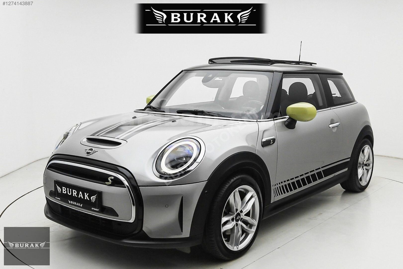 Galeriden Mini Cooper Electric SE Inspired 2023 Model Ankara 25.000 km Gri 3