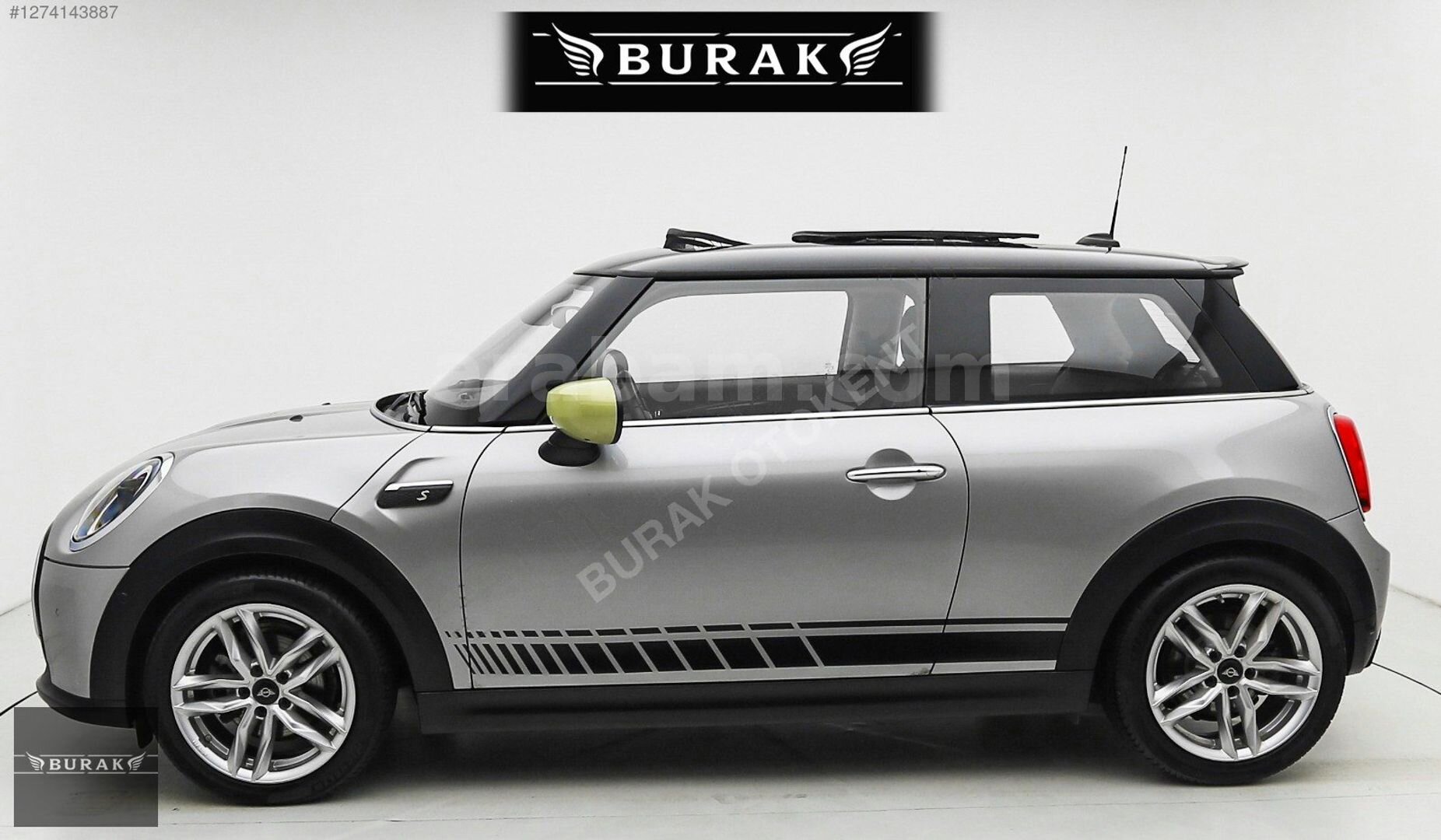 Galeriden Mini Cooper Electric SE Inspired 2023 Model Ankara 25.000 km Gri 4