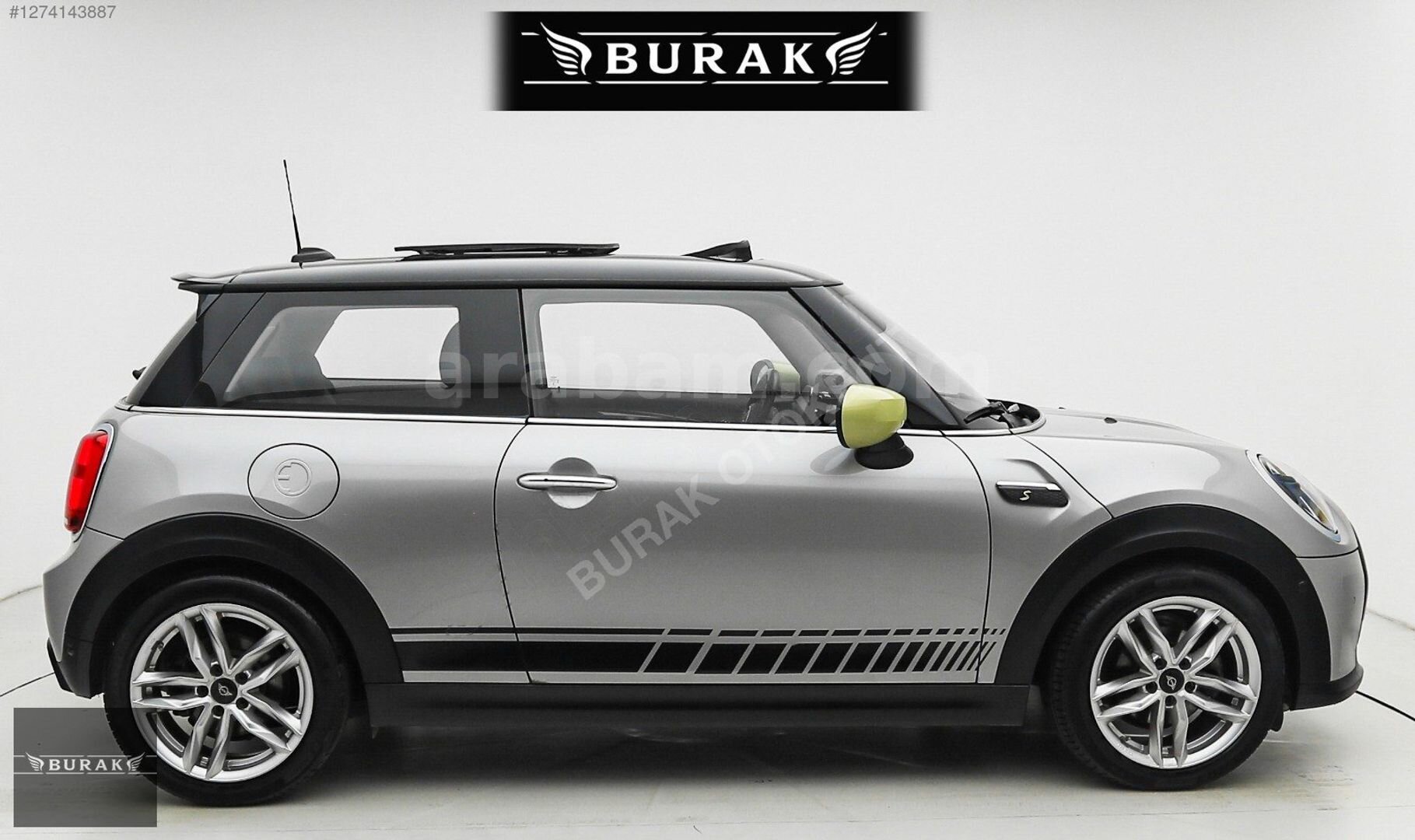 Galeriden Mini Cooper Electric SE Inspired 2023 Model Ankara 25.000 km Gri 5