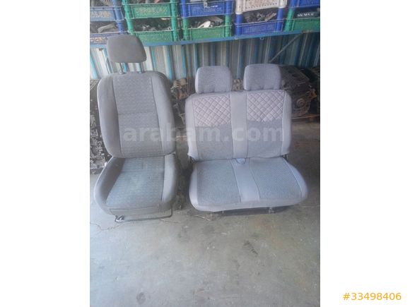 Connect panelvan uyumlu 2+1 ön arka ayarlı koltuklar