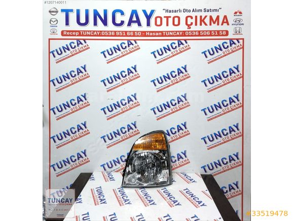 HYUNDAİ H100 SOL FAR 2005-2012 YEDEK PARÇA