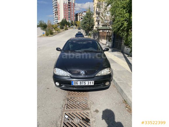 Sahibinden Otomatik Renault Megane 1.6 Coupe Dynamique 2001 Model  231.000 km Siyah