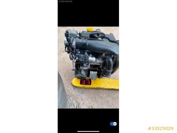 Reno kango 3 1.5 dci motor dolu çıkma orjinal