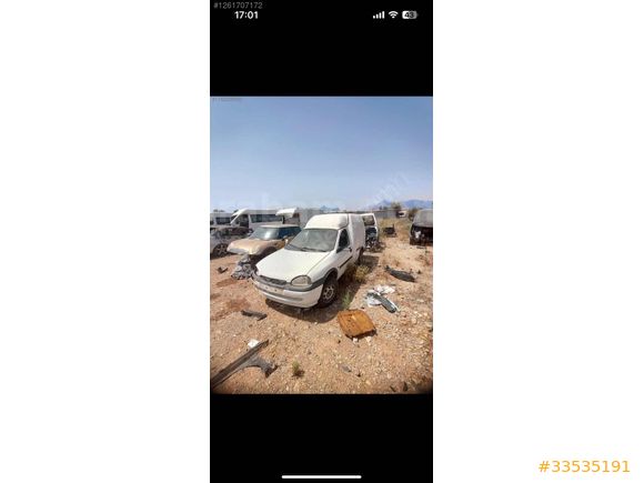 2000 MODEL OPEL COMBO ÖN SET