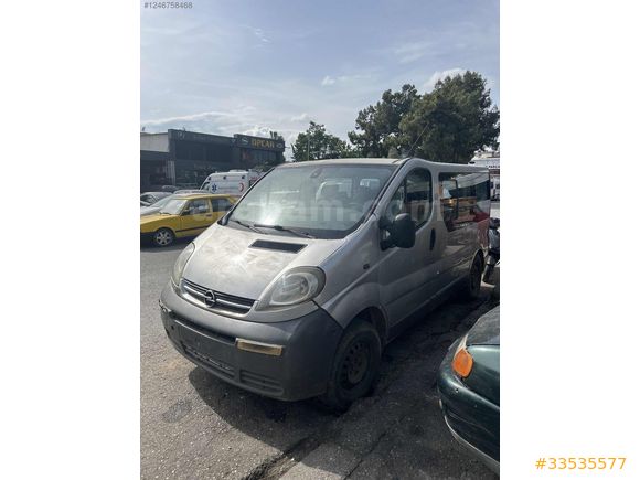 2005-2010 MODEL OPEL VİVARO ÖN YÜZ