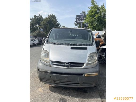 2005-2010 MODEL OPEL VİVARO ÖN YÜZ
