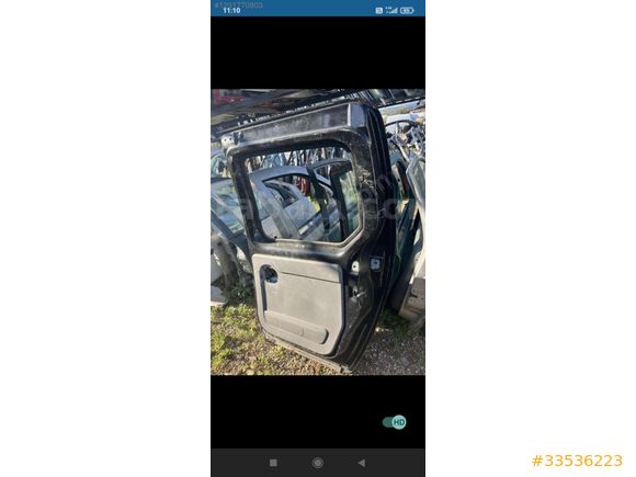 2017 MODEL RENAULT KANGOO SAĞ ORTA KAPI