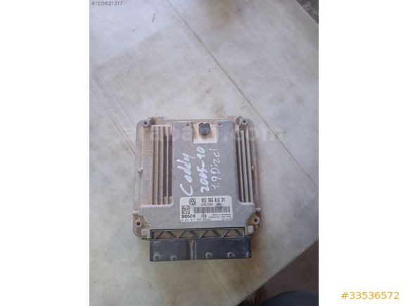 2005-10 MODEL VOLKSWAGEN CADDY 1.9 DİZEL MOTOR BEYİNİ
