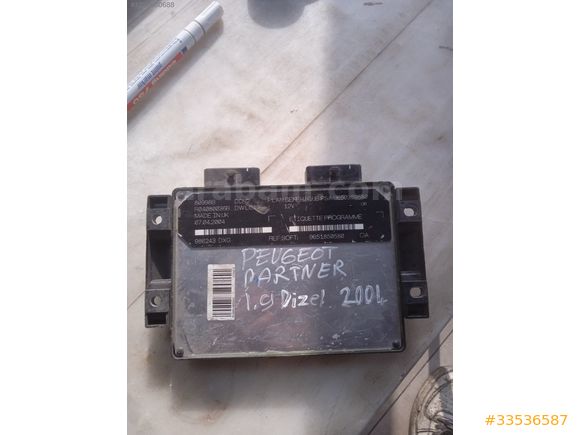 2004 MODEL PEUGEOT PARTNER 1.9 DİZEL MOTOR BEYİNİ