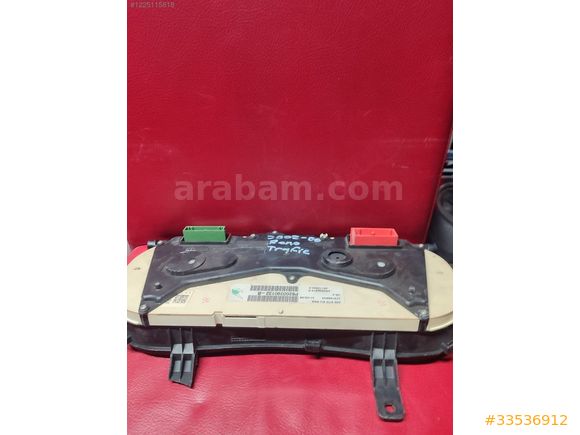 2002-06 MODEL RENAULT TRAFİC KİLOMETRE SAATİ