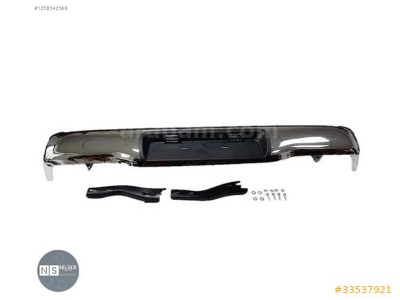 Mazda BT50 Arka Tampon Krom 2002-2012