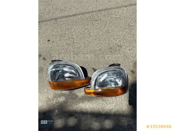Renault Kangoo Ön Sağ Sol Far Lambası Set 1998