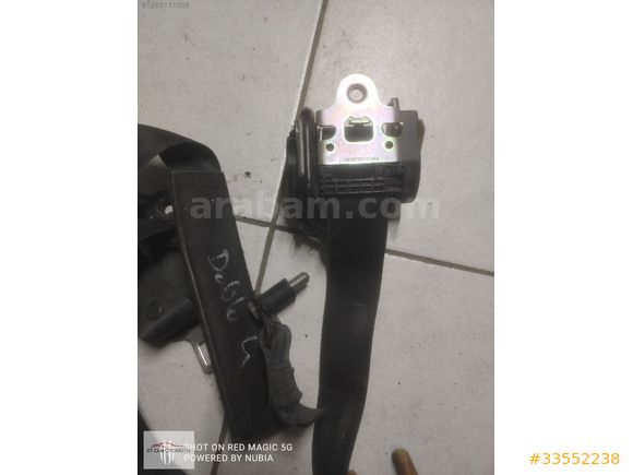 DOBLO 3 4 EMNİYET KEMERİ