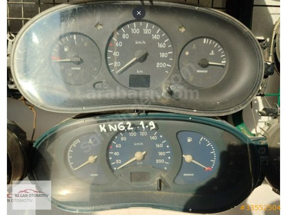 KANGOO 1 / 2 GÖSTERGE KM SAATİ