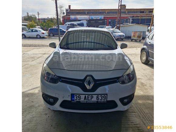 Galeriden Renault Fluence 1.5 dCi Touch 2015 Model Kırklareli