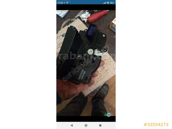 Renault trafik arka bagaj kilidi Orjinal sıfır