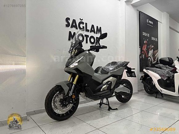 SAĞLAM MOTOR'DAN 2025 MODEL HONDA X ADV 750 GRİ RENK 0 KM