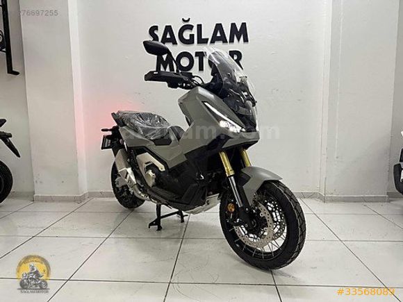 SAĞLAM MOTOR'DAN 2025 MODEL HONDA X ADV 750 GRİ RENK 0 KM