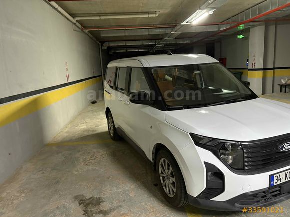 Sahibinden Ford Tourneo Courier 1.0 EcoBoost Titanium 2024 Model İstanbul 22.000 km Beyaz
