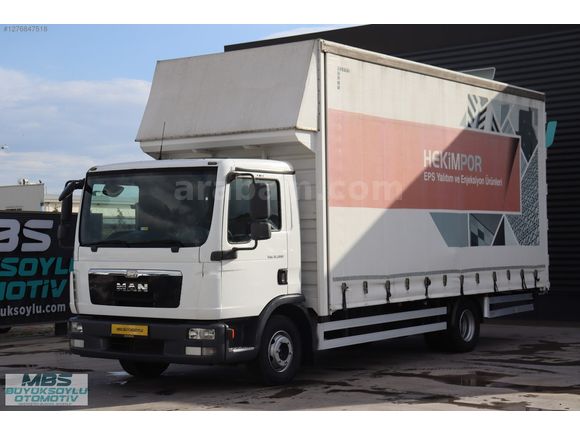 2017 MODEL MAN TGL 12.180 6 TEKER KAYAR PERDELİ KAMYON