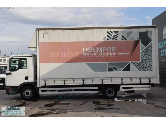 2017 MODEL MAN TGL 12.180 6 TEKER KAYAR PERDELİ KAMYON