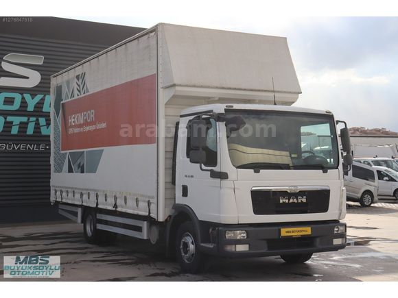 2017 MODEL MAN TGL 12.180 6 TEKER KAYAR PERDELİ KAMYON