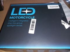 Hallow-motosiklet Led Sürüş Sis Farları 120w