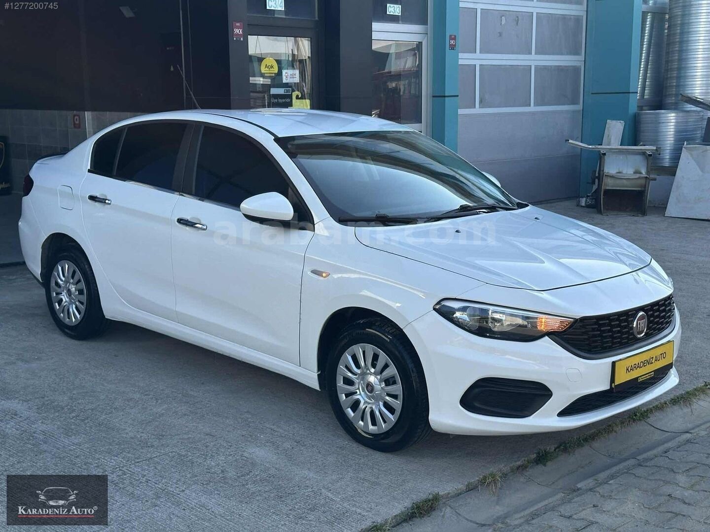 Galeriden Fiat Egea 1.3 Multijet Easy 2020 Model Trabzon 230.000 km Beyaz 7