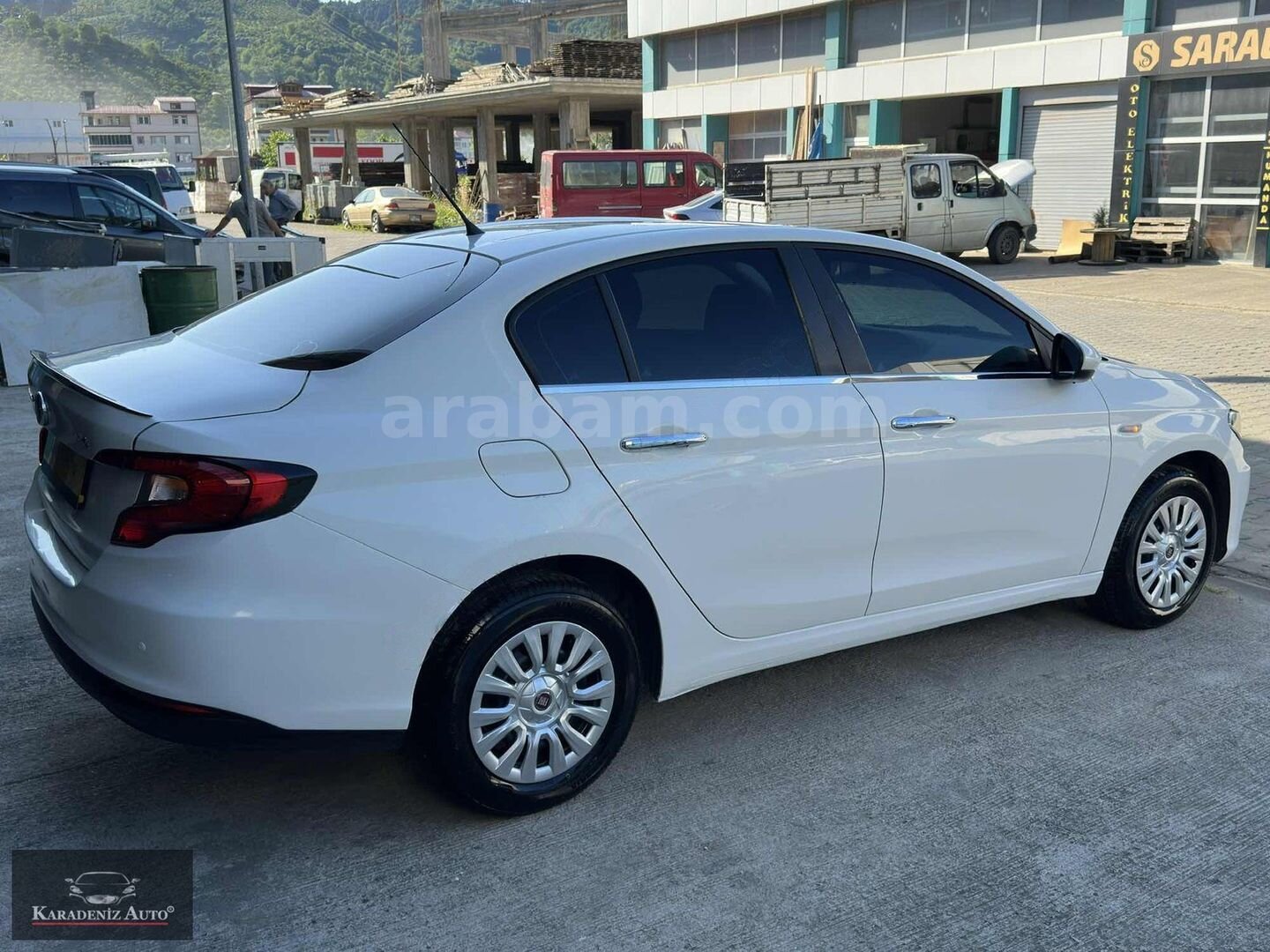 Galeriden Fiat Egea 1.3 Multijet Easy 2020 Model Trabzon 230.000 km Beyaz 6